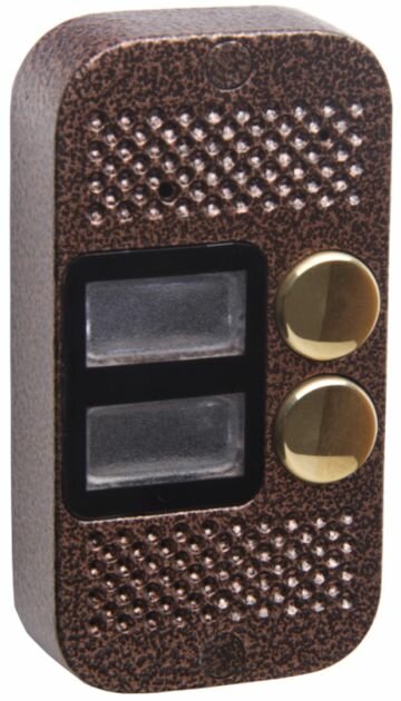 JSB-V082 PAL (медь) Вызывная видеопанель на 2 абонента