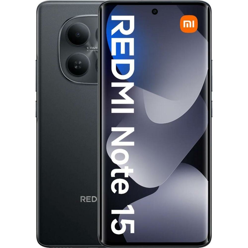 Смартфон Xiaomi Redmi Note 15 8/256Gb RU, Черный