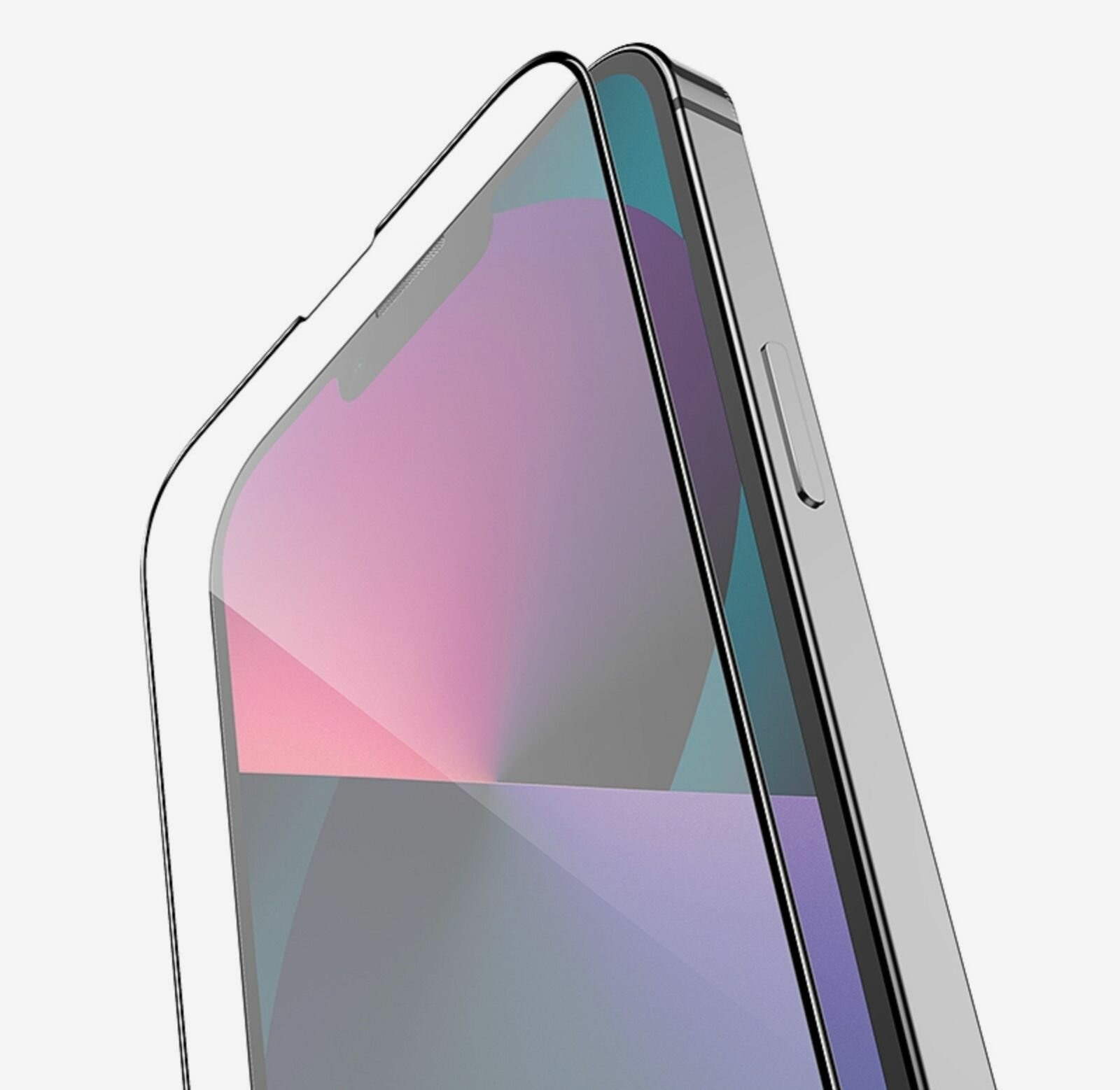 Защитное стекло Hoco G1, для iPhone 13 Pro Max, ПЭТ слой, анти отпечатки, черная рамка