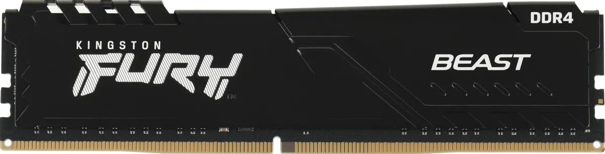 Модуль памяти DIMM DDR4 16Gb, 3200Mhz, Kingston FURY Beast (KF432C16BB/16)