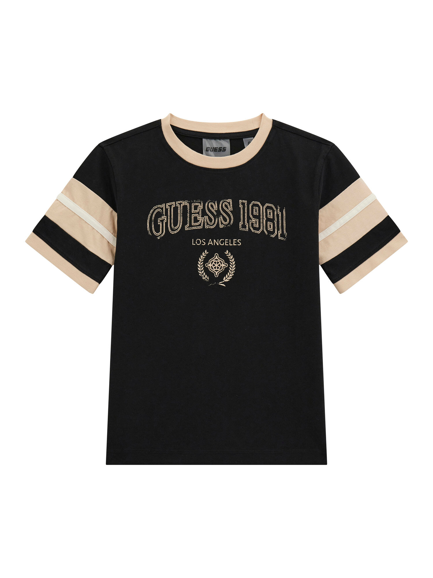 Футболка GUESS, размер 14 лет, коричневый