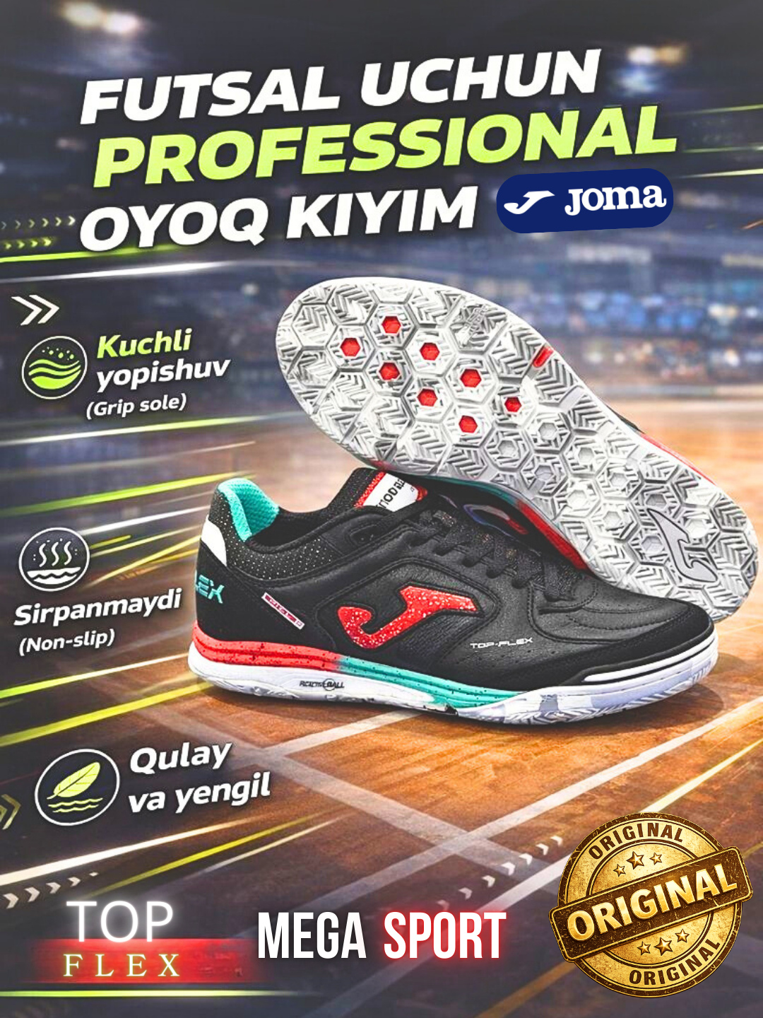 Бутсы , размер 35-36, черный, белый