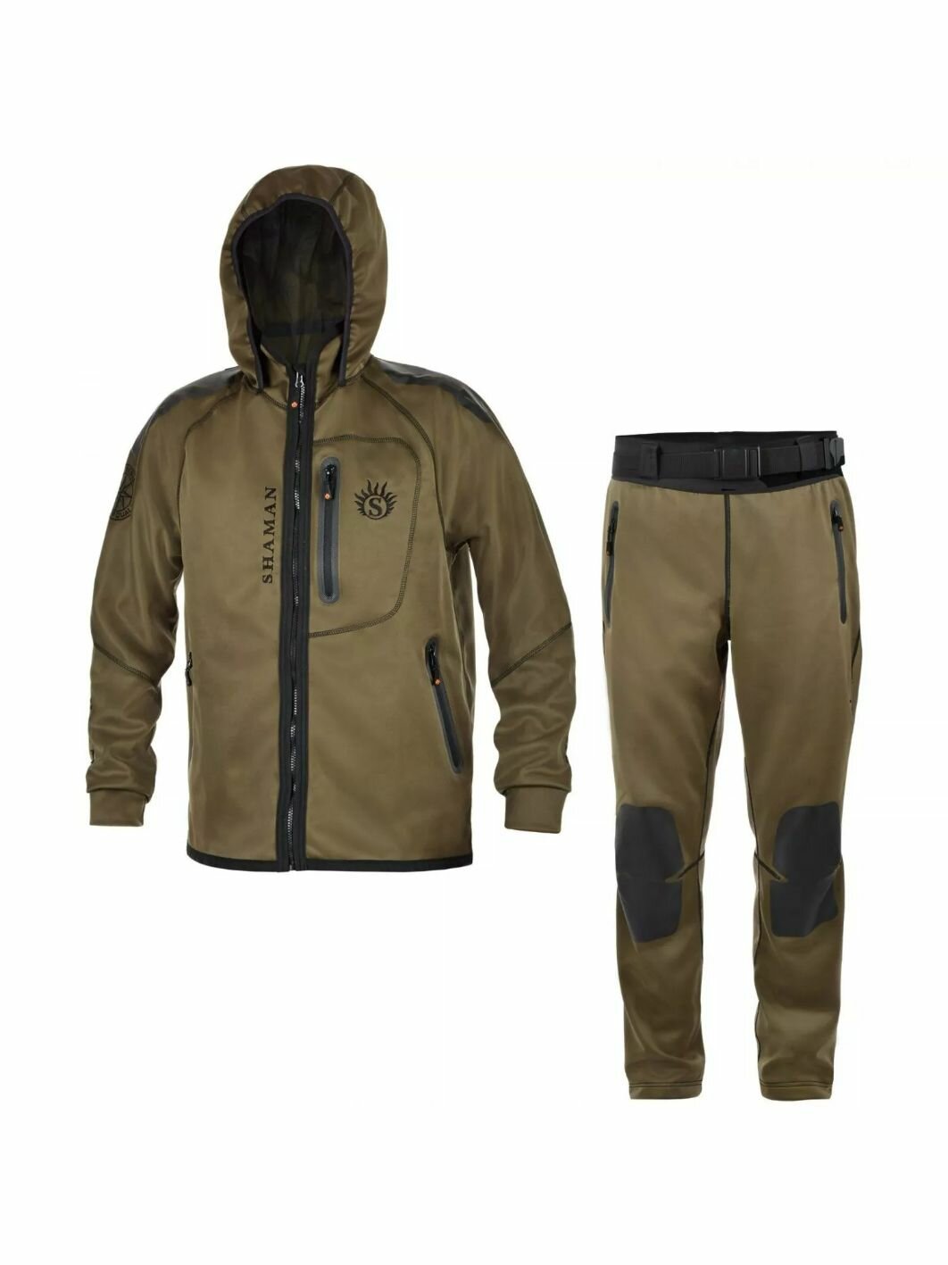 Костюм мужской ХСН Tracker II, softshell, оливковый/olive, размер 56-58/188