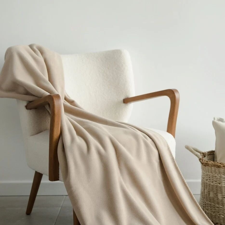Плед Frati Home Soft Viscose Plaid beige FH/465498