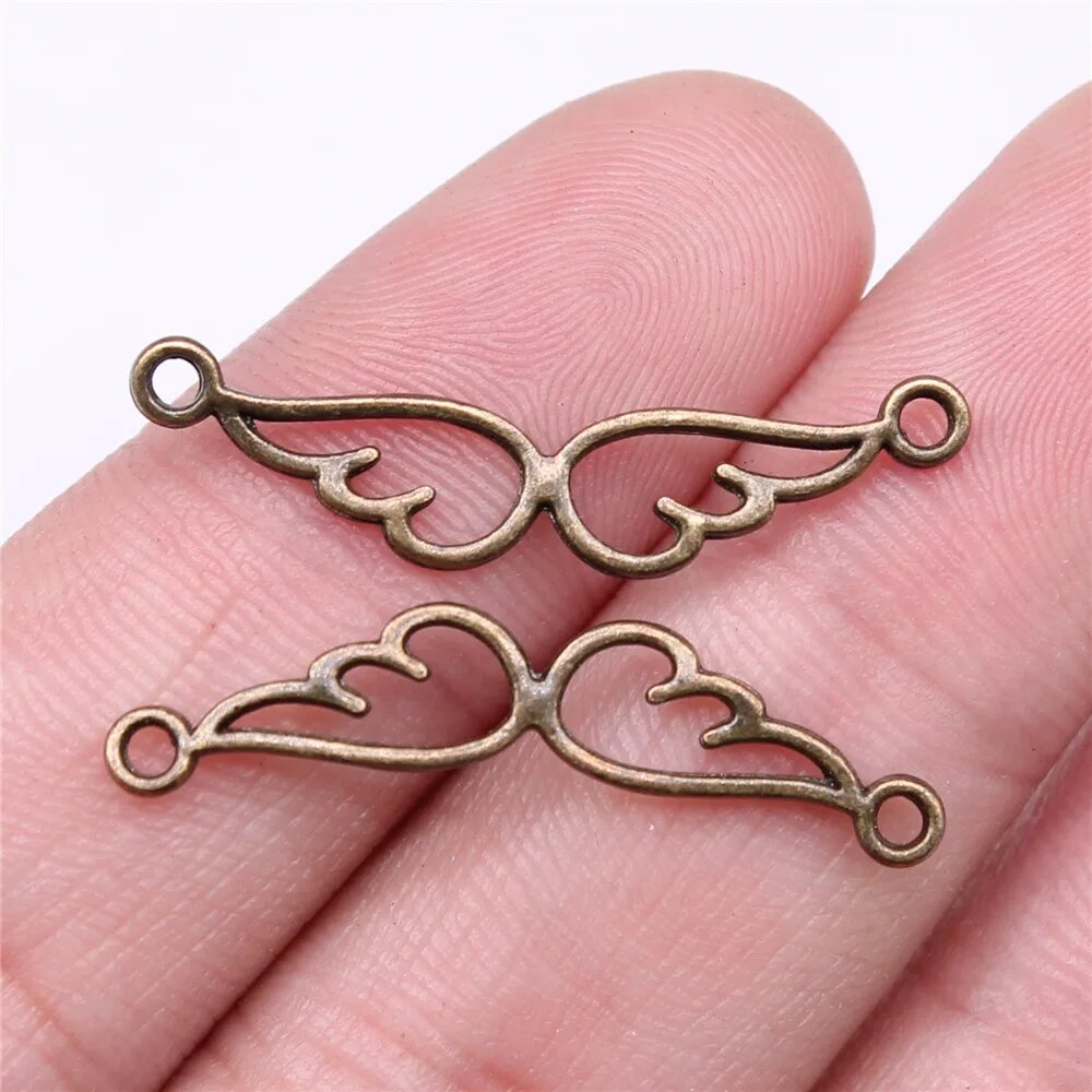 Бронзовые разъемы для бижутерии 28x5mm