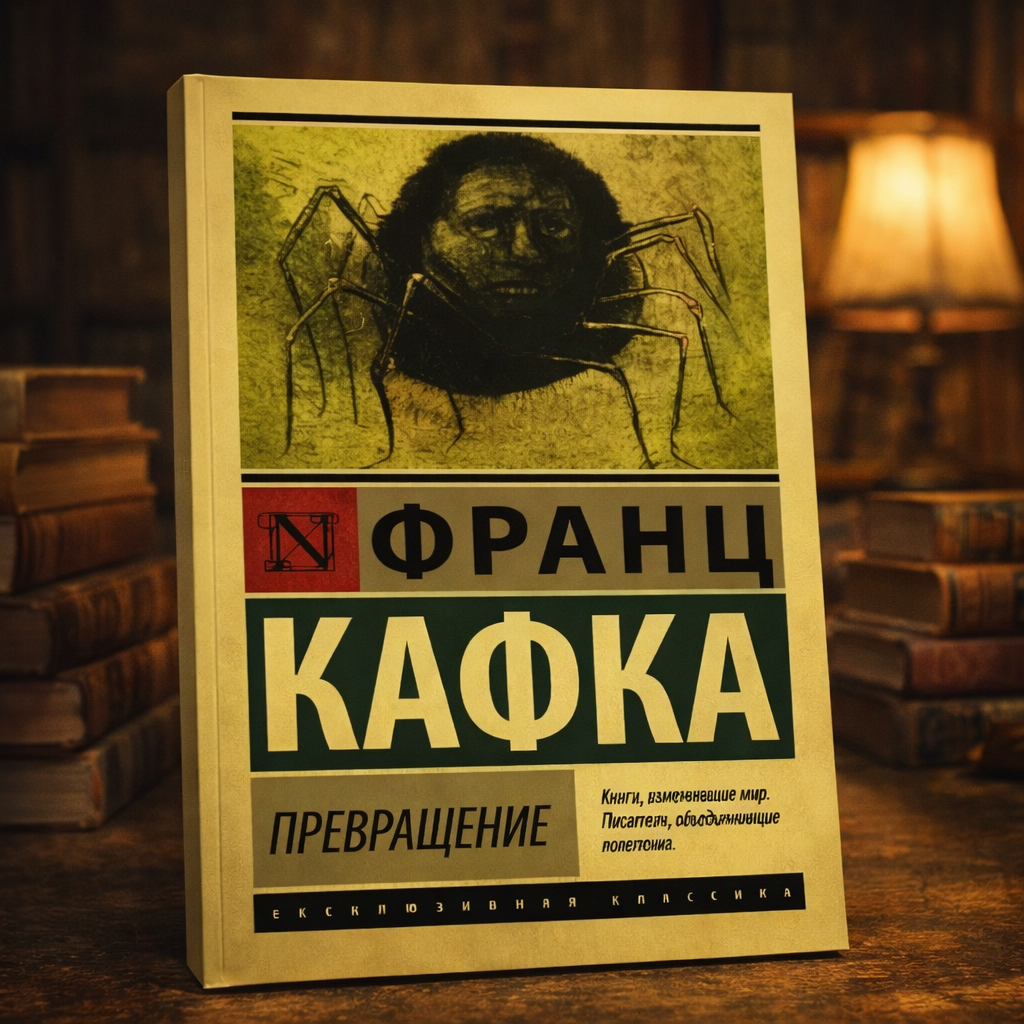 Превращение Франц Кафка — знаменитая философская повесть мировой классической литературы