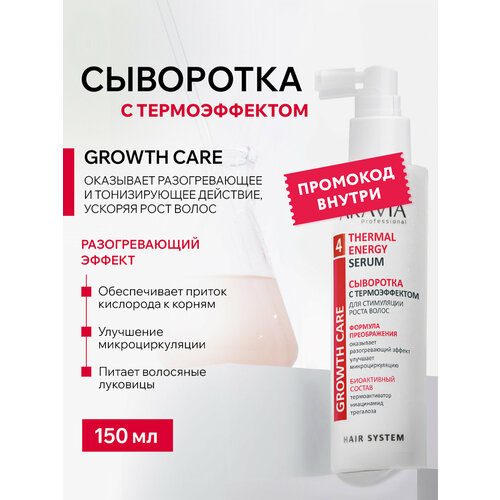 ARAVIA Сыворотка для выпрямления волос 10 в 1 с кератином Keraplastic Serum 110 мл 570₽