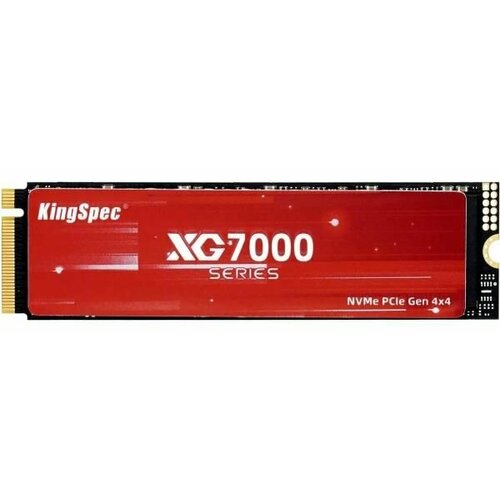 фото Твердотельный накопитель ssd m.2 512 gb kingspec xg7000-512 read 7200mb/s write 4400mb/s 3d nand xg7000-512