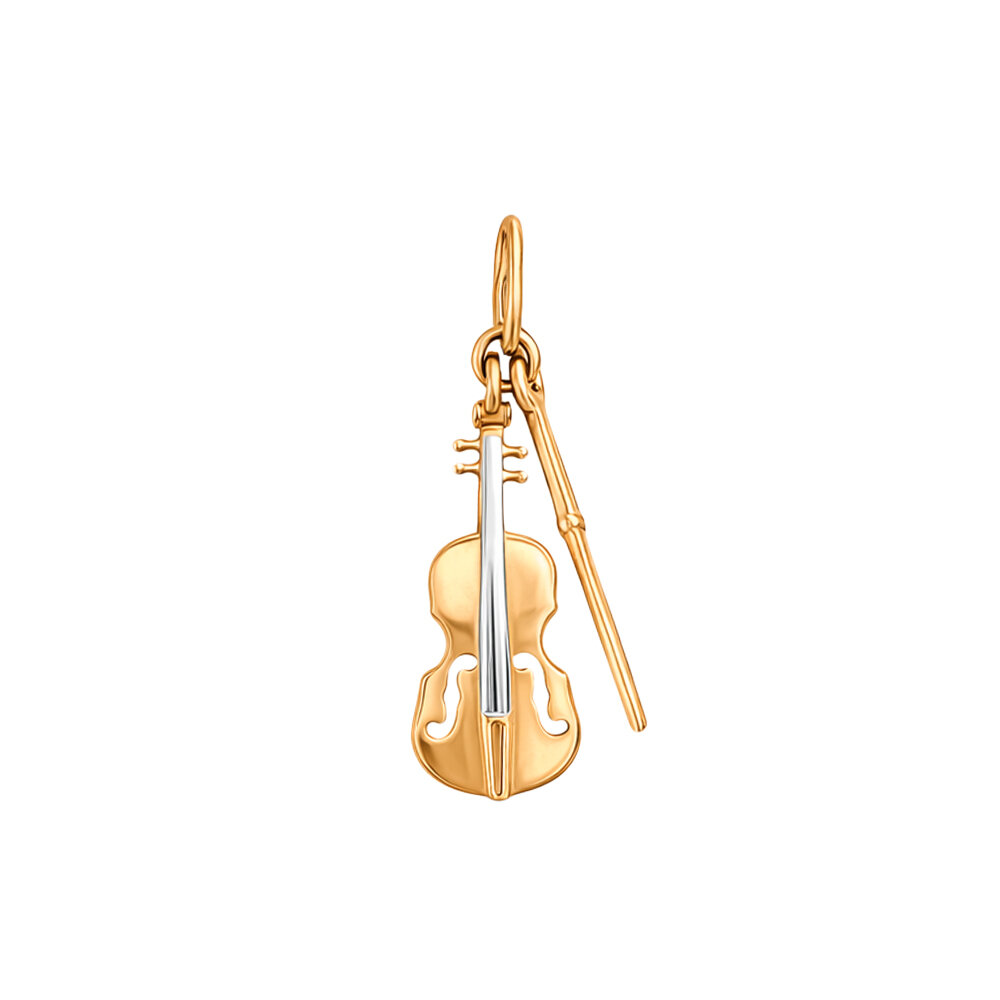 подвеска из красного золота