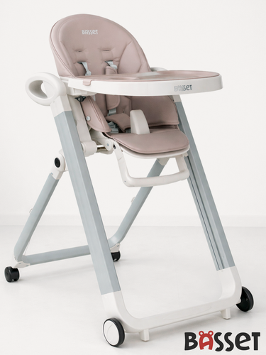 Изображение товара Стульчик для кормления BASSET B2 grey