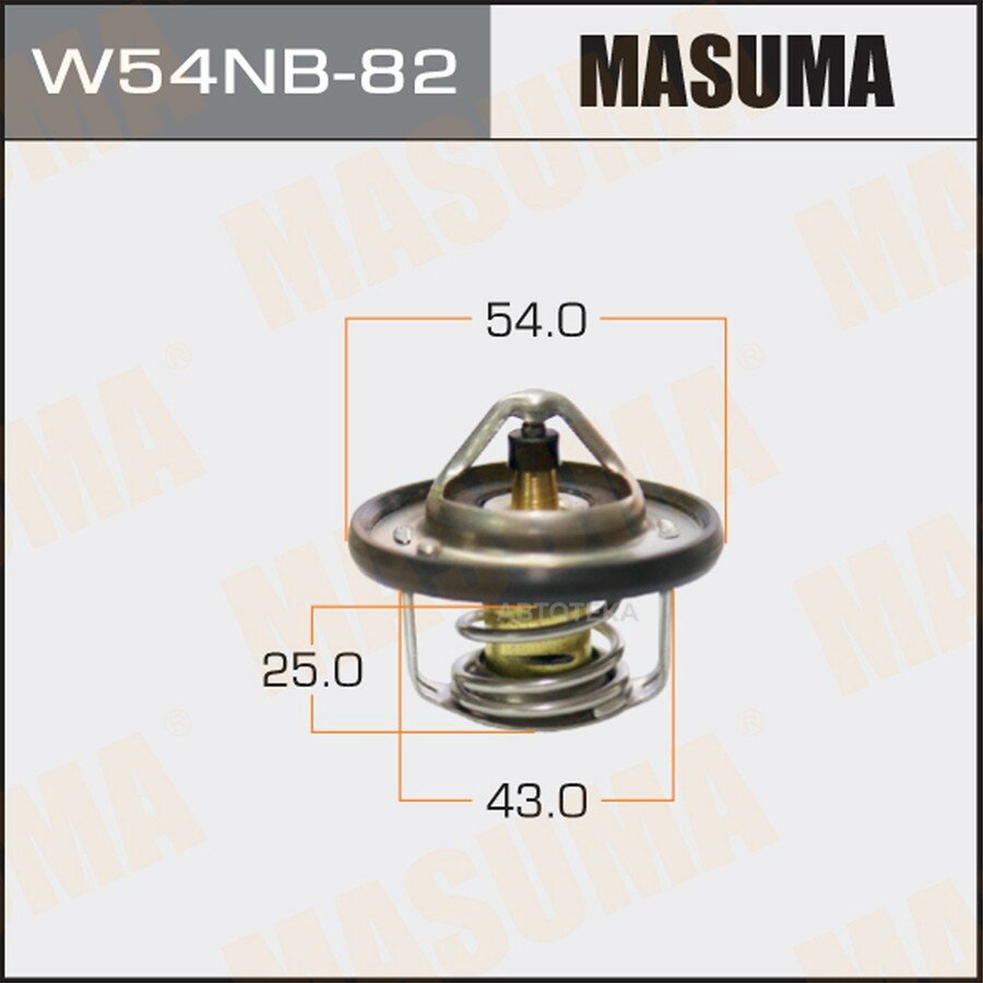 Термостат NiSSAN JUKE/CUBE/NOTE HR16DE MASUMA W54NB82