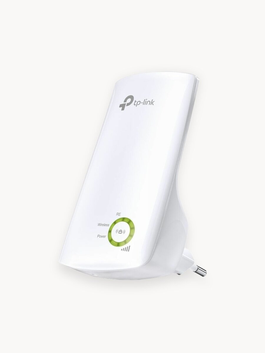 TP-Link TL-WA854RE Усилитель Wi-Fi сигнала N300, до 300 Мбит/с на 2,4 ГГц, 2 встроенные антенны