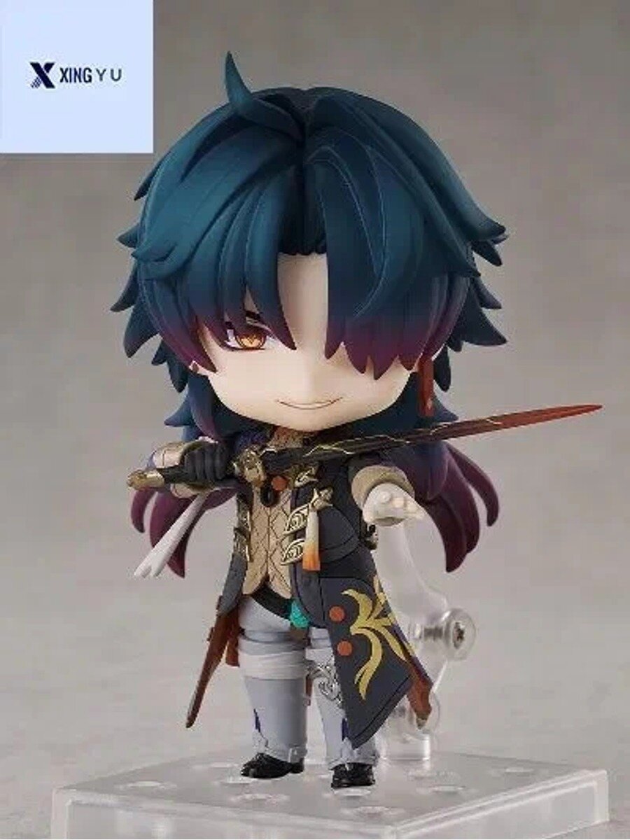 GSC NendoroidDoll Honkai: Star Rail Blade-Фигурка 10CM, Цвет зеленый, черный, белый