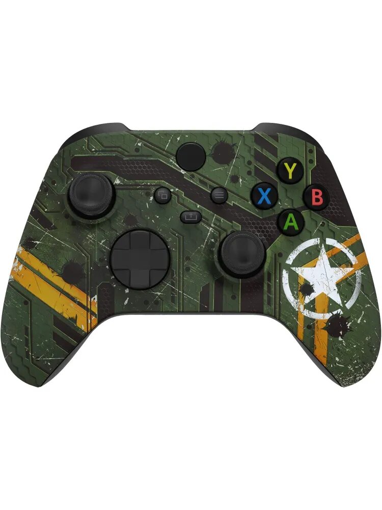 EXtremeRate Кастомный корпус для контроллера Xbox Series X и S, сменная передняя панель для Xbox Core Controller, стильная защита и индивидуализация игрового устройства