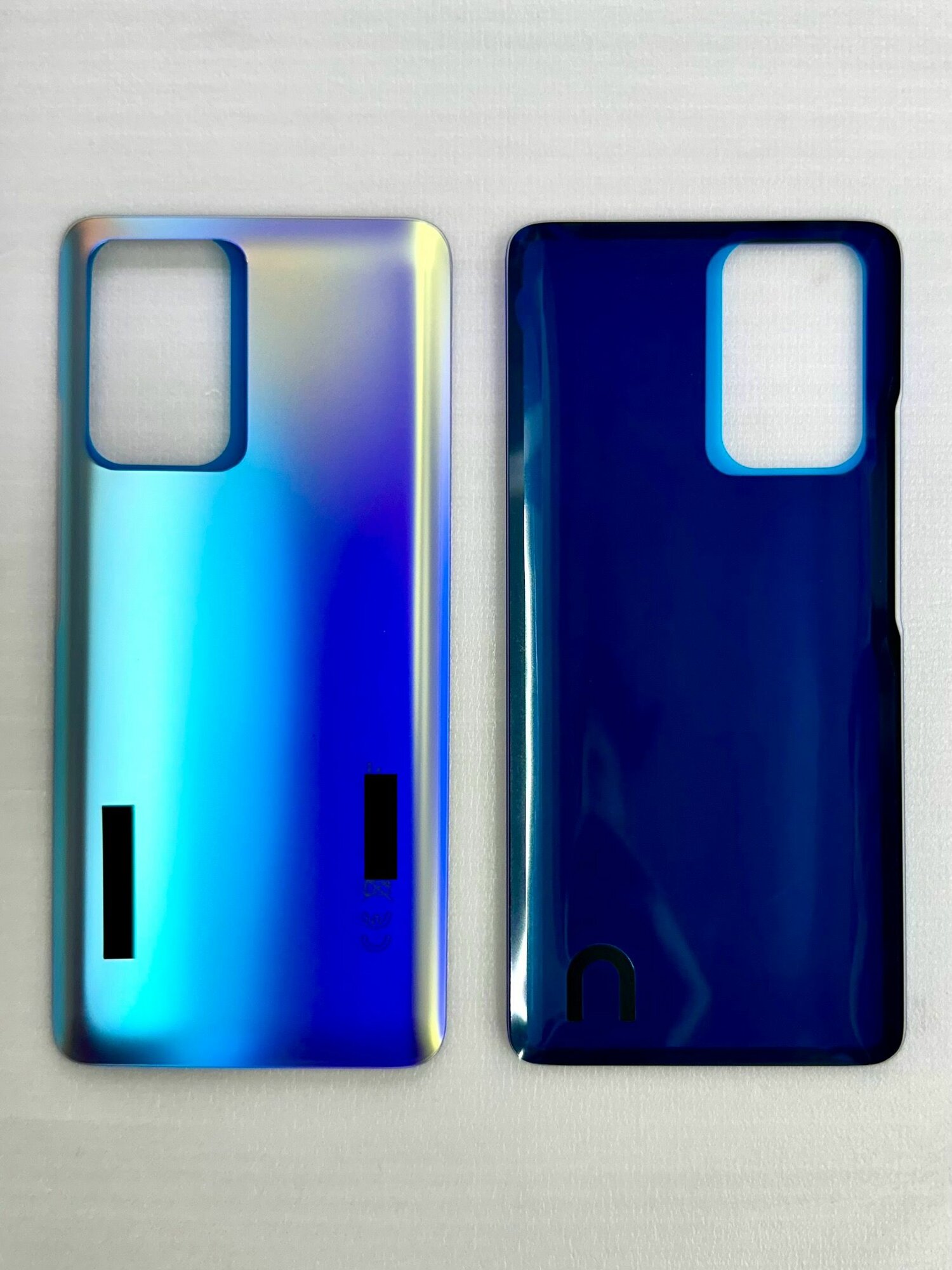 Задняя крышка для Xiaomi 11T/11T Pro (21081111RG/2107113SG) Голубой стекло !