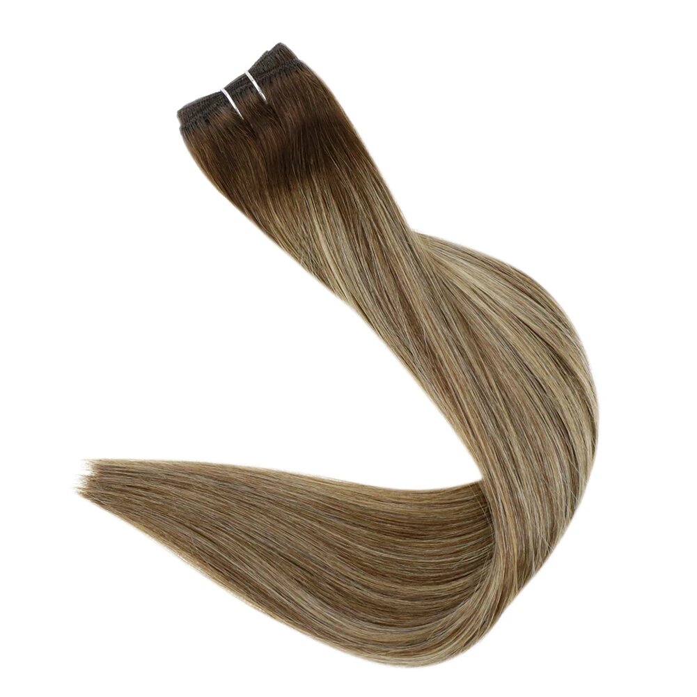 Полностью сияющие пряди волос Full Shine Remy 100г