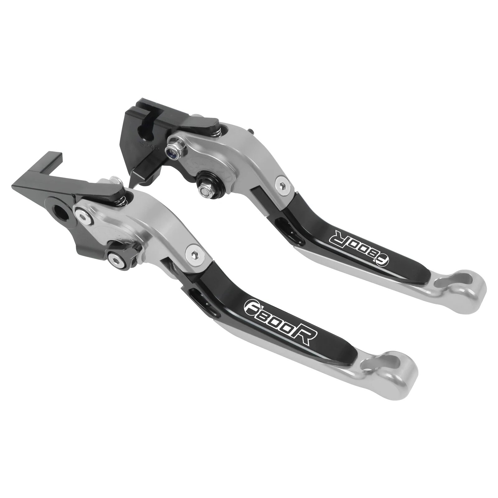 Складные рычаги тормоза CNC, серые, BMW F800R 2009-2021
