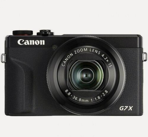 Изображение товара Фотоаппарат Canon PowerShot G7X Mark III (3), Black (Черный)