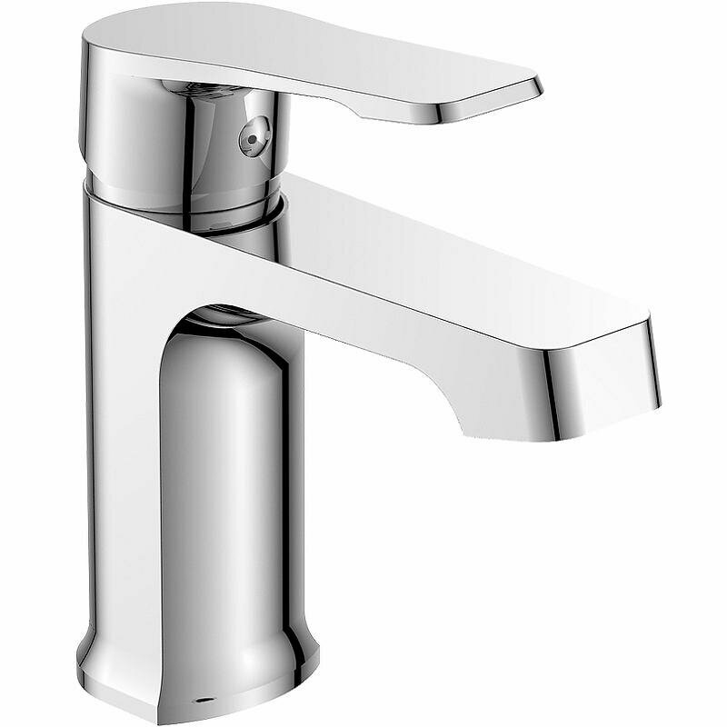 Смеситель для раковины Decoroom DR23 DR23011 хром, рычажное управление, латунь