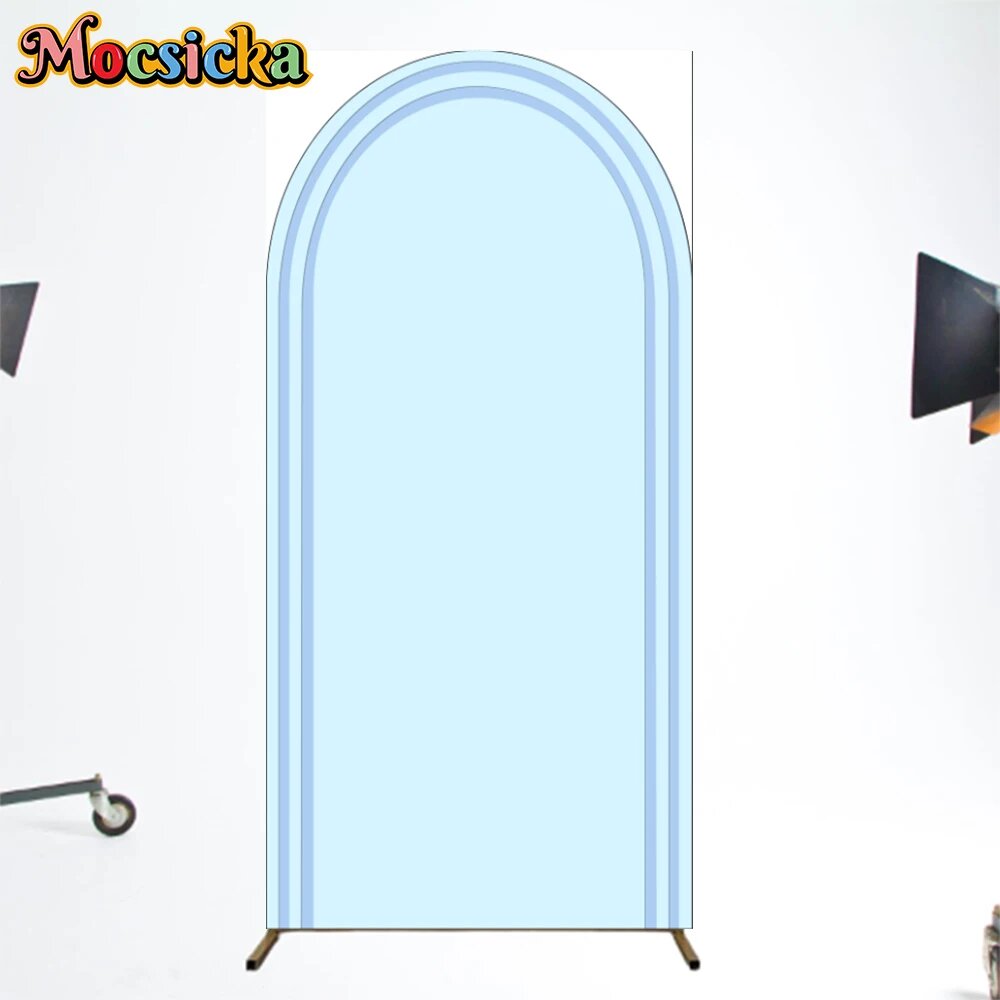 MOCSICKA Арковый фон из фланели для фотосессий 100x210cm(3.3x7ft), 7