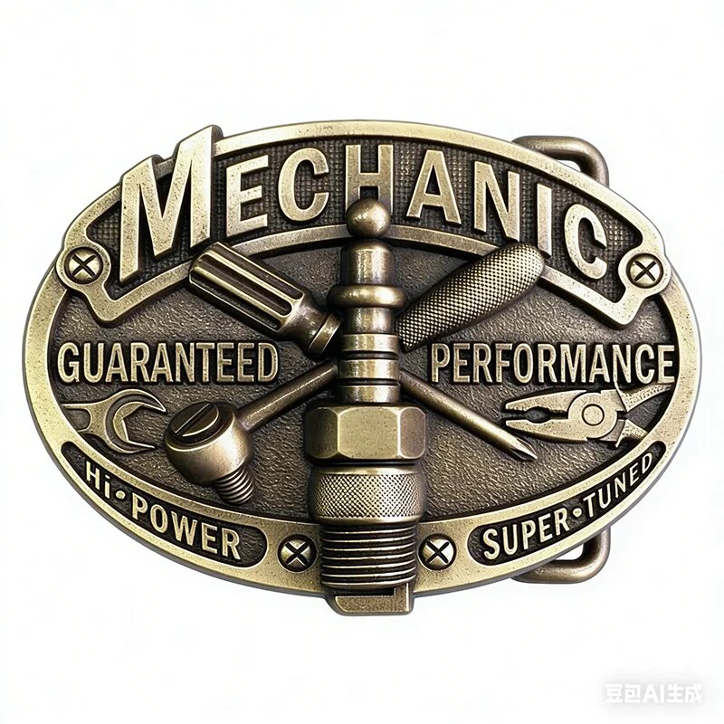 Бронзовая пряжка для ремня BUCKLE-WT148AB