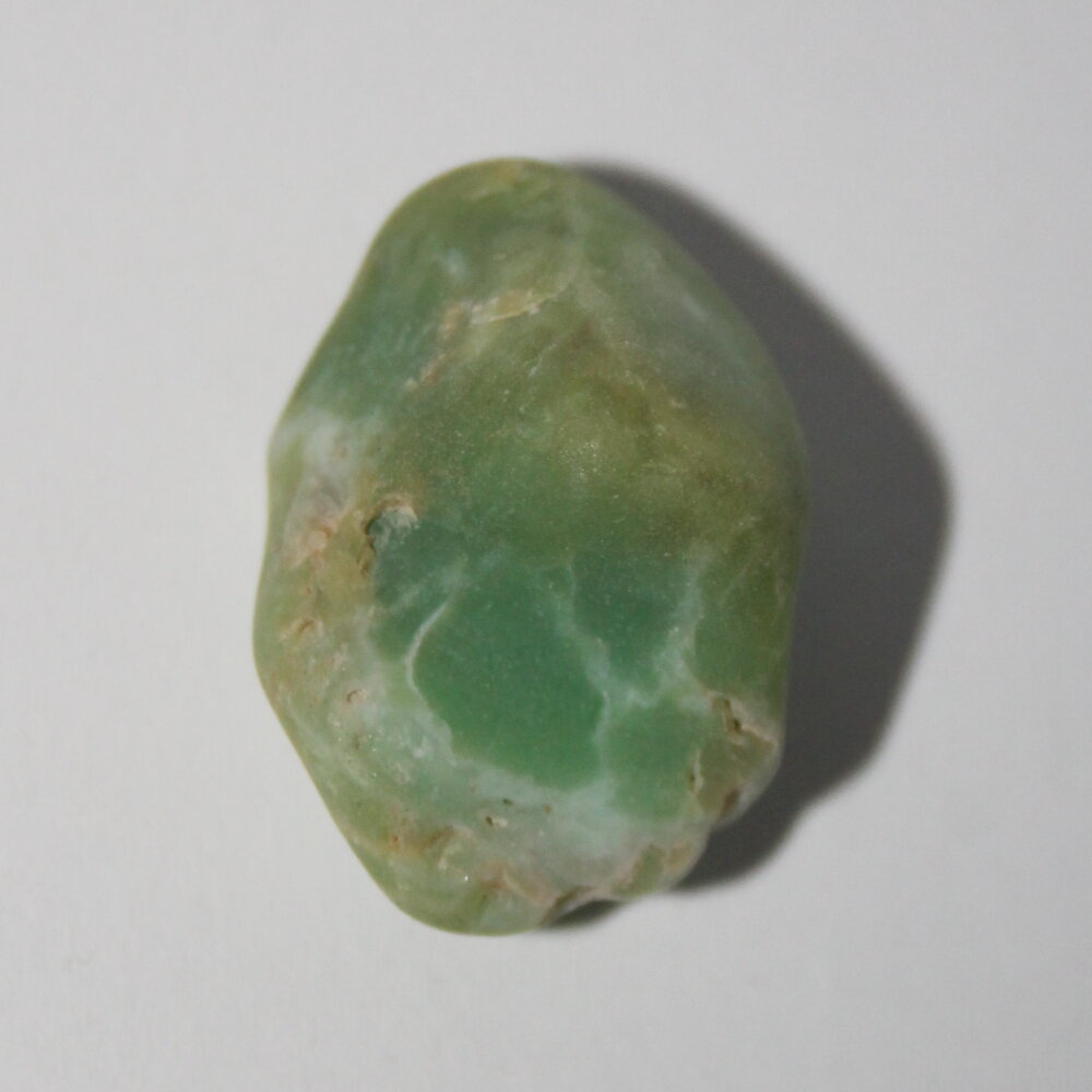 Хризопраз натуральный, коллекционный образец, Казахстан, "True Stones"