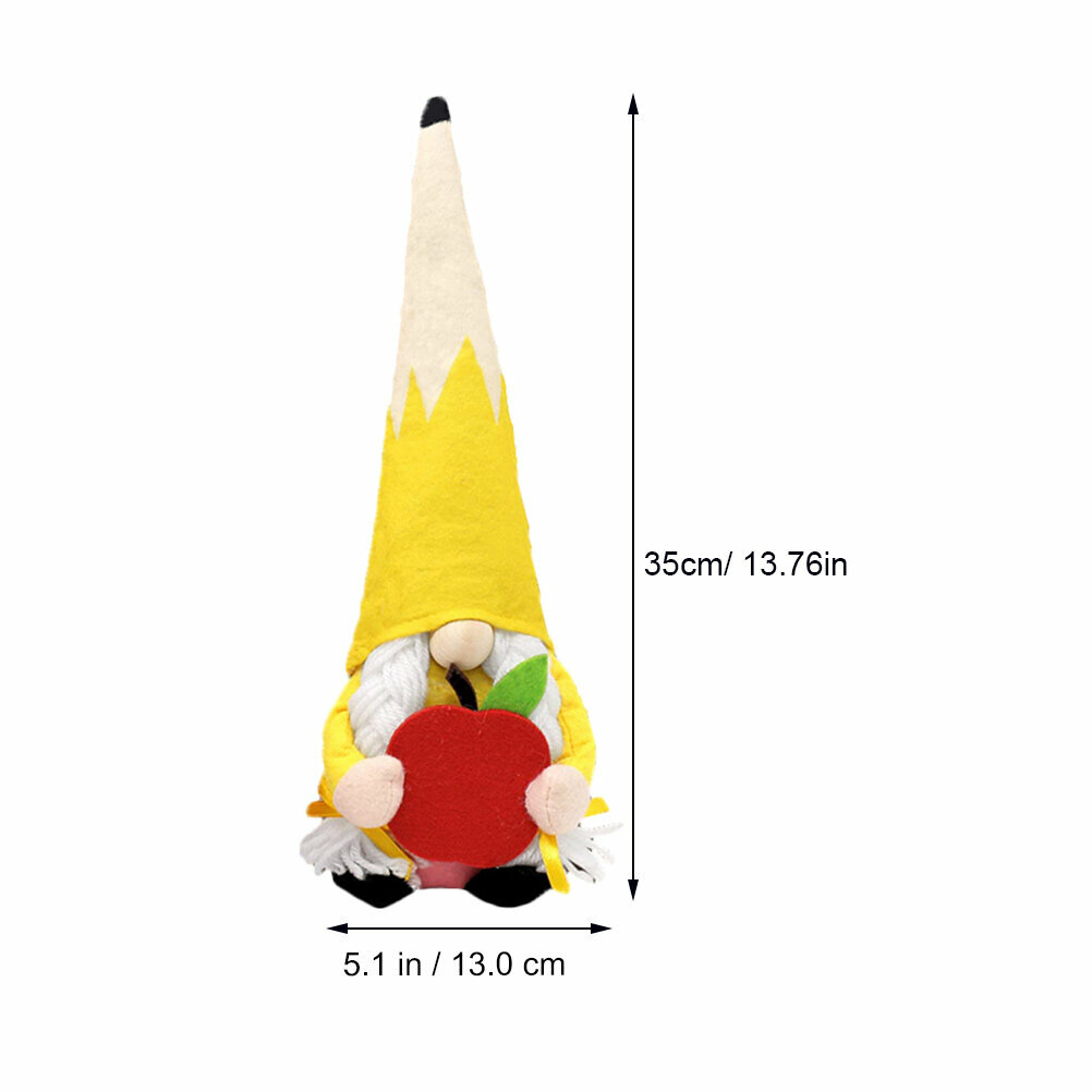 Прелестная Плюшевая Гномик Игрушка Для Украшения Дома 38×13Cm