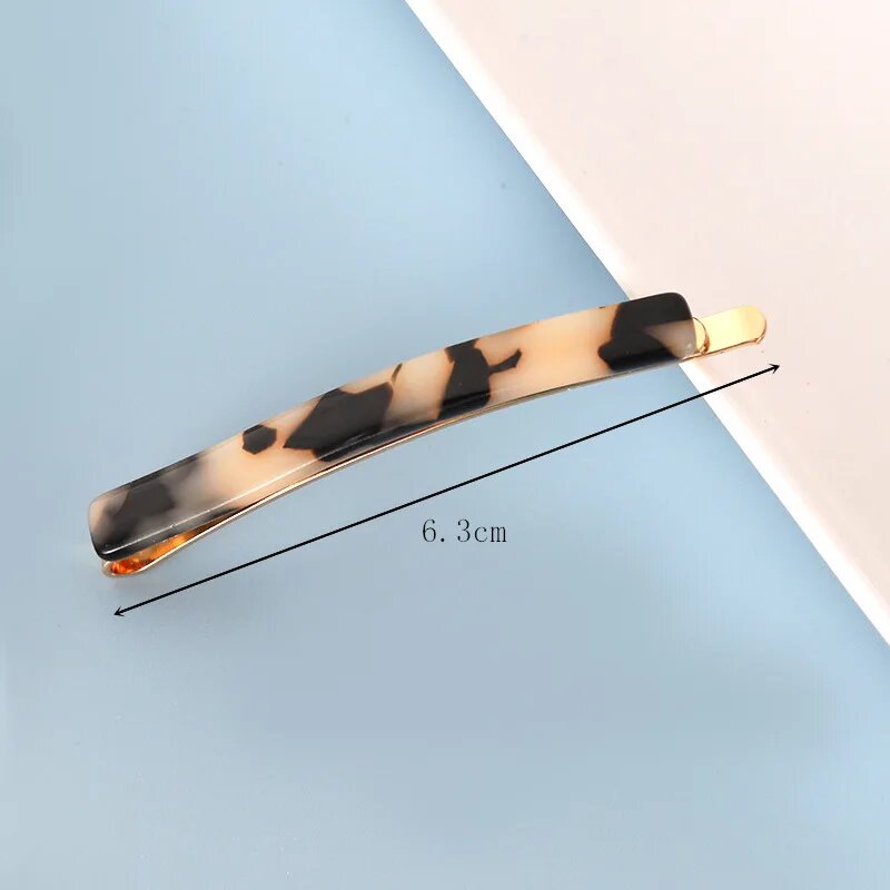 Корейская заколка для волос с уксусной кислотой для женщин 06 beige acetate hai