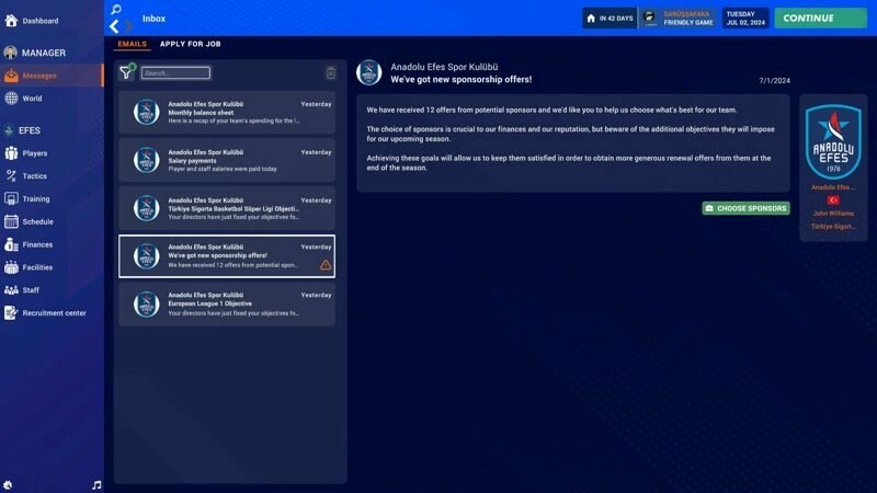Pro Basketball Manager 2025 PC Steam Ключ • Активация Steam • регион Весь мир
