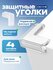 Защитные накладки на углы от Крошка Я "Безопасность", силикон, прозрачные, 4 шту...