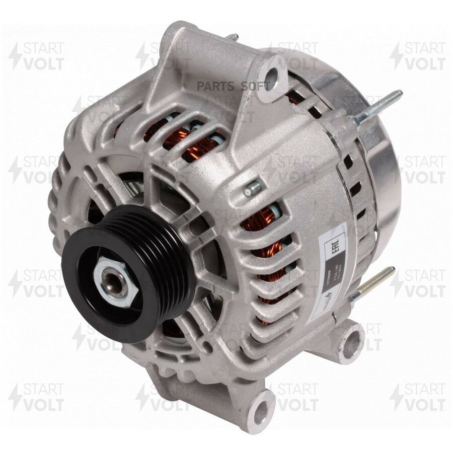 Генератор FORD Focus II (05-) 2.0i/Mondeo III (00-) 2.0i/2.5i AT 115A от официального дистрибьютора, STARTVOLT, артикул LG1019