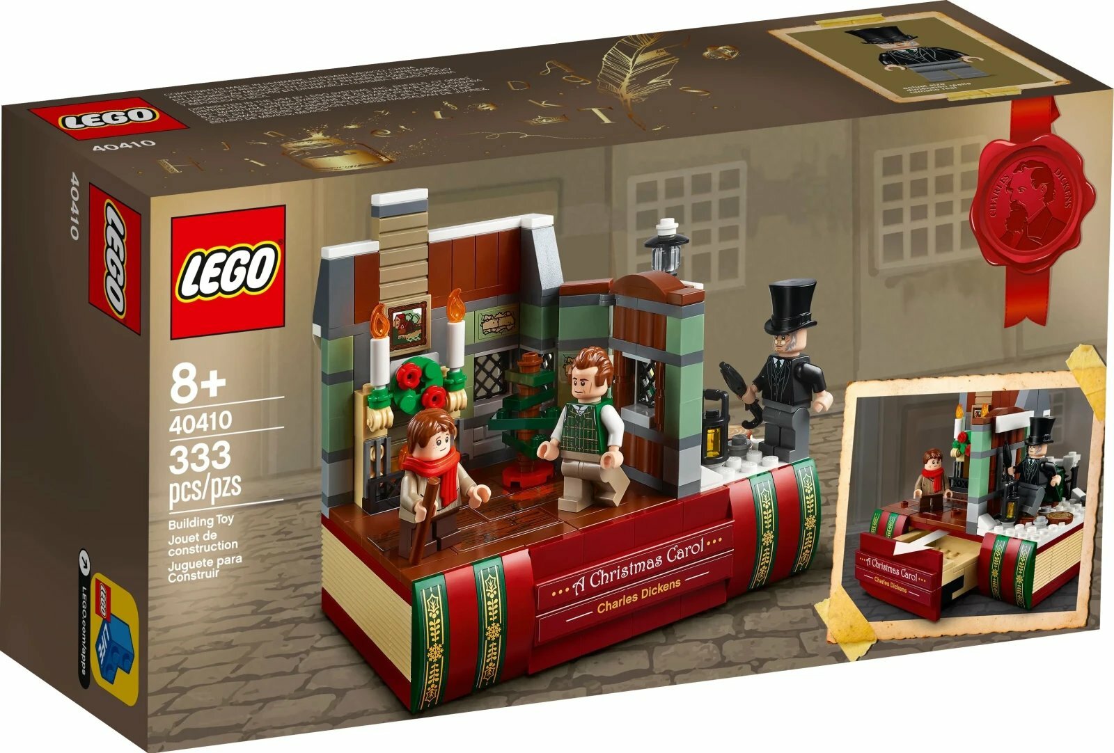 Конструктор LEGO Коллекционные наборы 40410 Charles Dickens Tribute