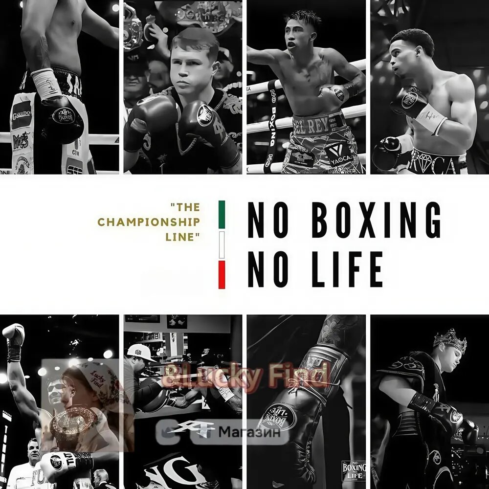 No Boxing No Life Перчатки боксерские