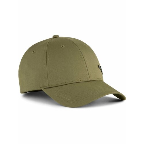 фото Бейсболка puma ess metal puma cat baseball cap для женщин, размер x, зеленый