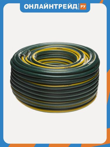 Изображение товара Шланг садовый Grinda STANDARDтрёхслойный 1/2", 20 атм, 50 м, 429000-1/2-50
