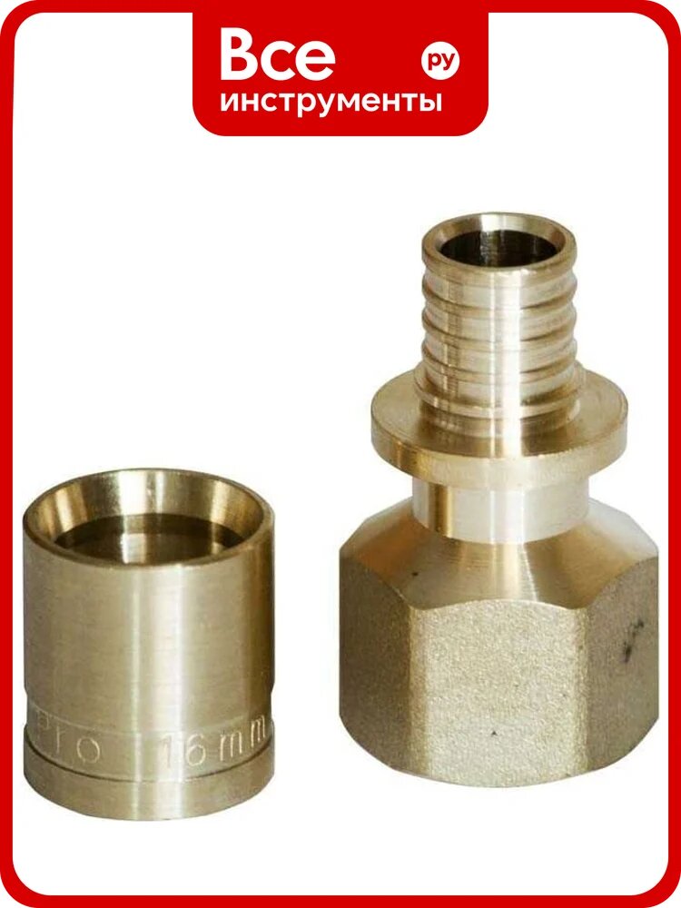 Переходник Rvc РЕХ с внутренней резьбой 16 - Rp 1/2 02857