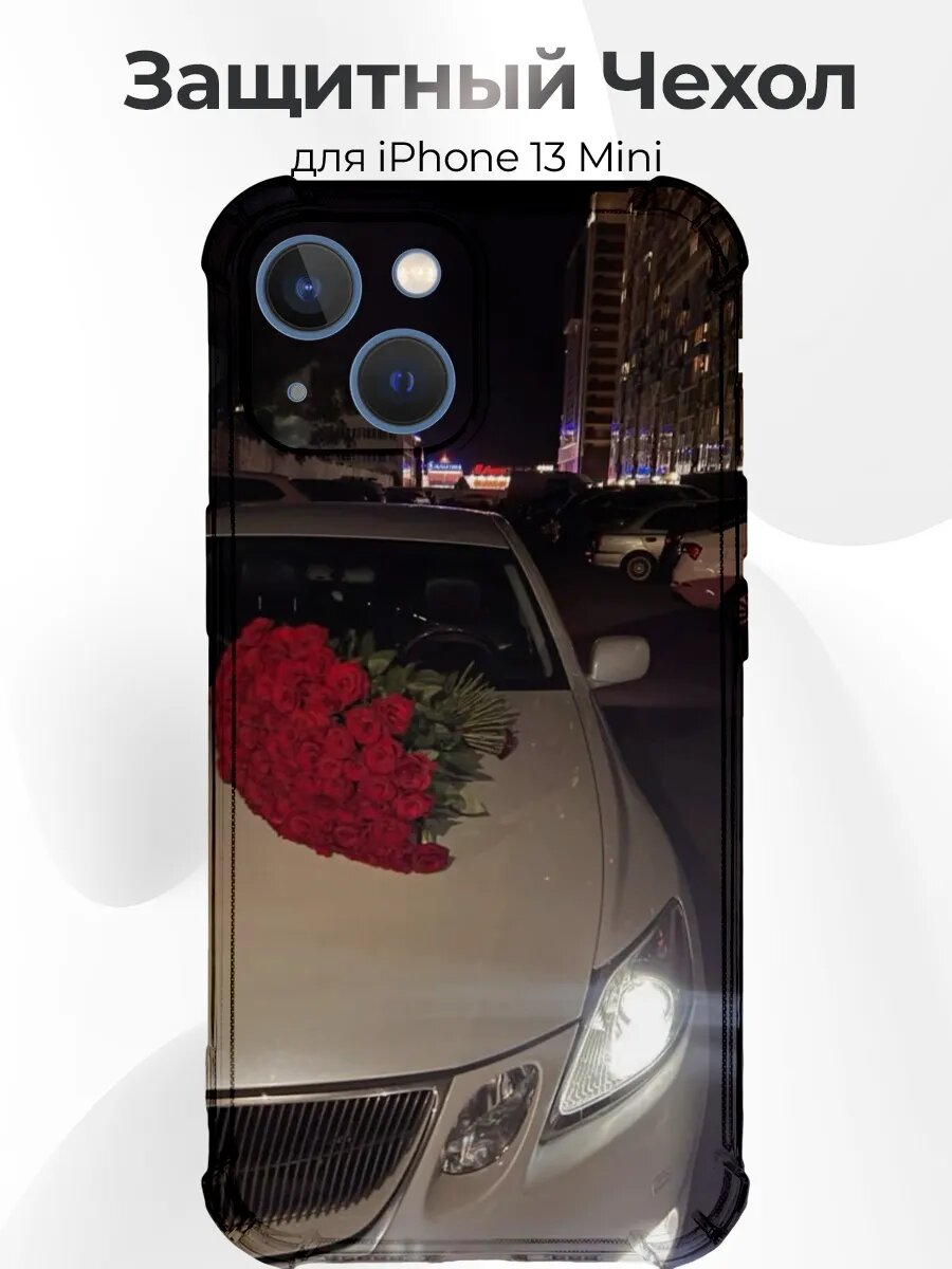 IPhone 13 Mini Lexus ES 350 с розами