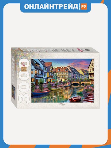 Изображение товара Пазл Step Puzzle Канал Кольмар. Франция 3000 элементов