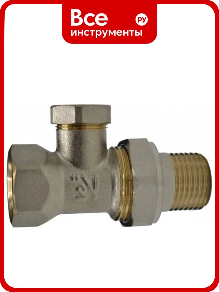 Балансировочный клапан для радиатора Rvc Compact 1/2 прямой 11634