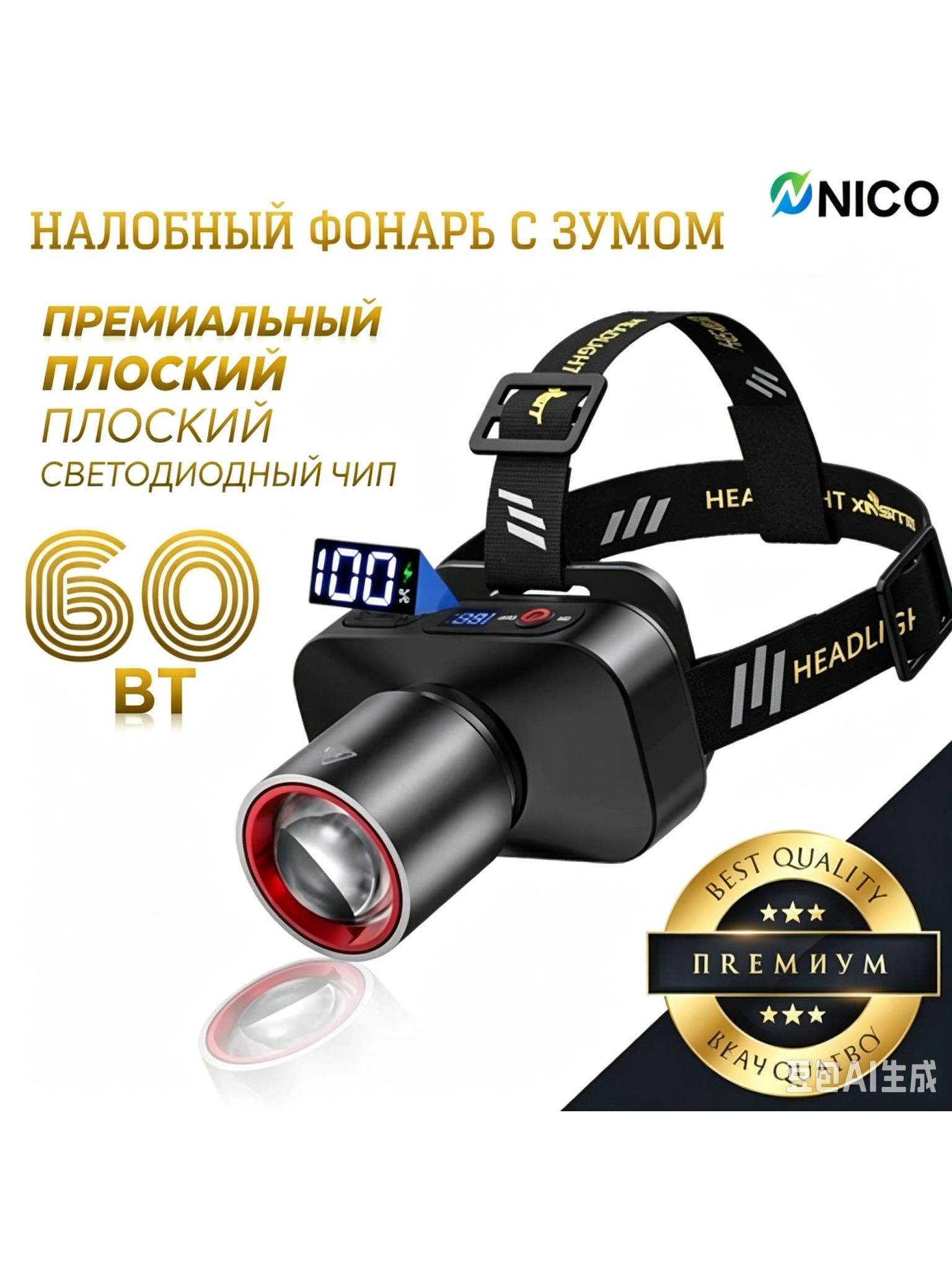 Налобный фонарь