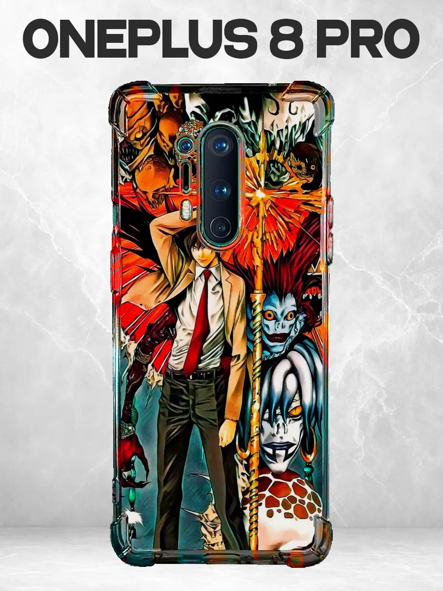Чехол на Oneplus 8 Pro Тетрадь смерти аниме