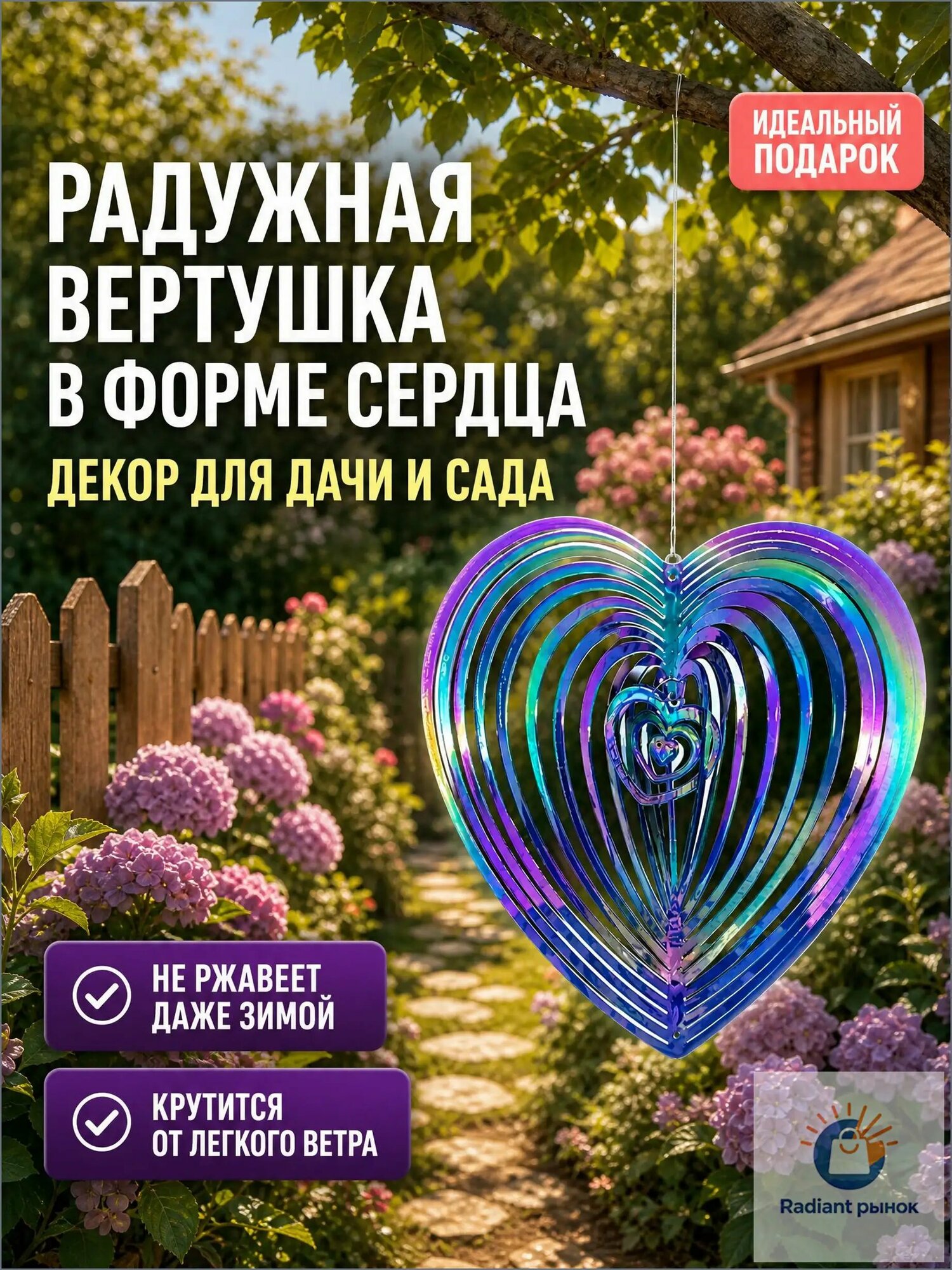 Фигурка садовая