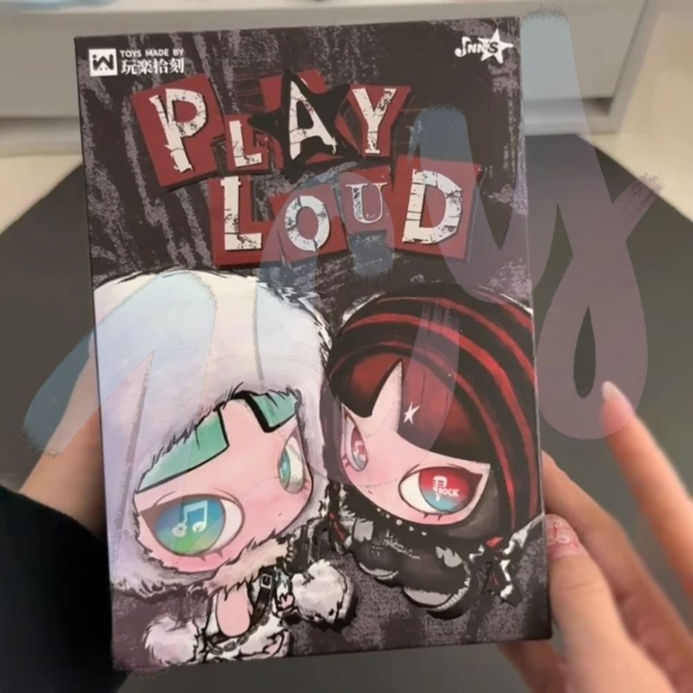 INN'S PLAY LOUD Series Плюшевая Кукла: В Слепой Коробке С Съемной Шляпой И Эксклюзивными Креативными Прическами