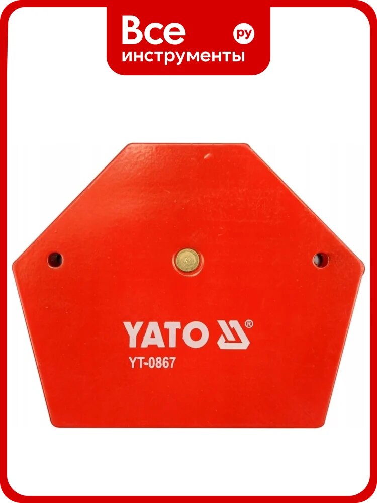 Магнитная струбцина сварочная 111x136x24 мм YATO YT-0867