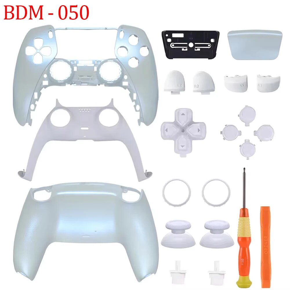 Корпус контроллера PS5 Pearl White BDM-050