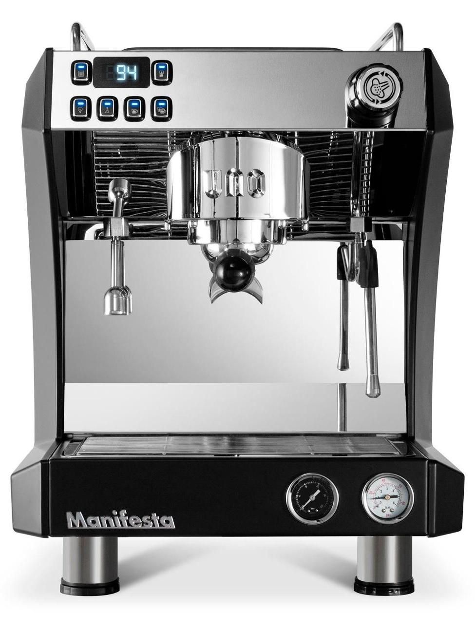 Кофемашина автоматическая Manifesta Uno Black/Silver (MUGRV1)