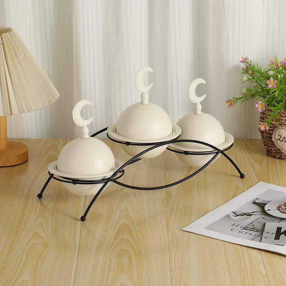 Набор специальных посуды для месяца Рамадан. В комплекте 3 предмета. Идеальное решение для ифтара и сухура.