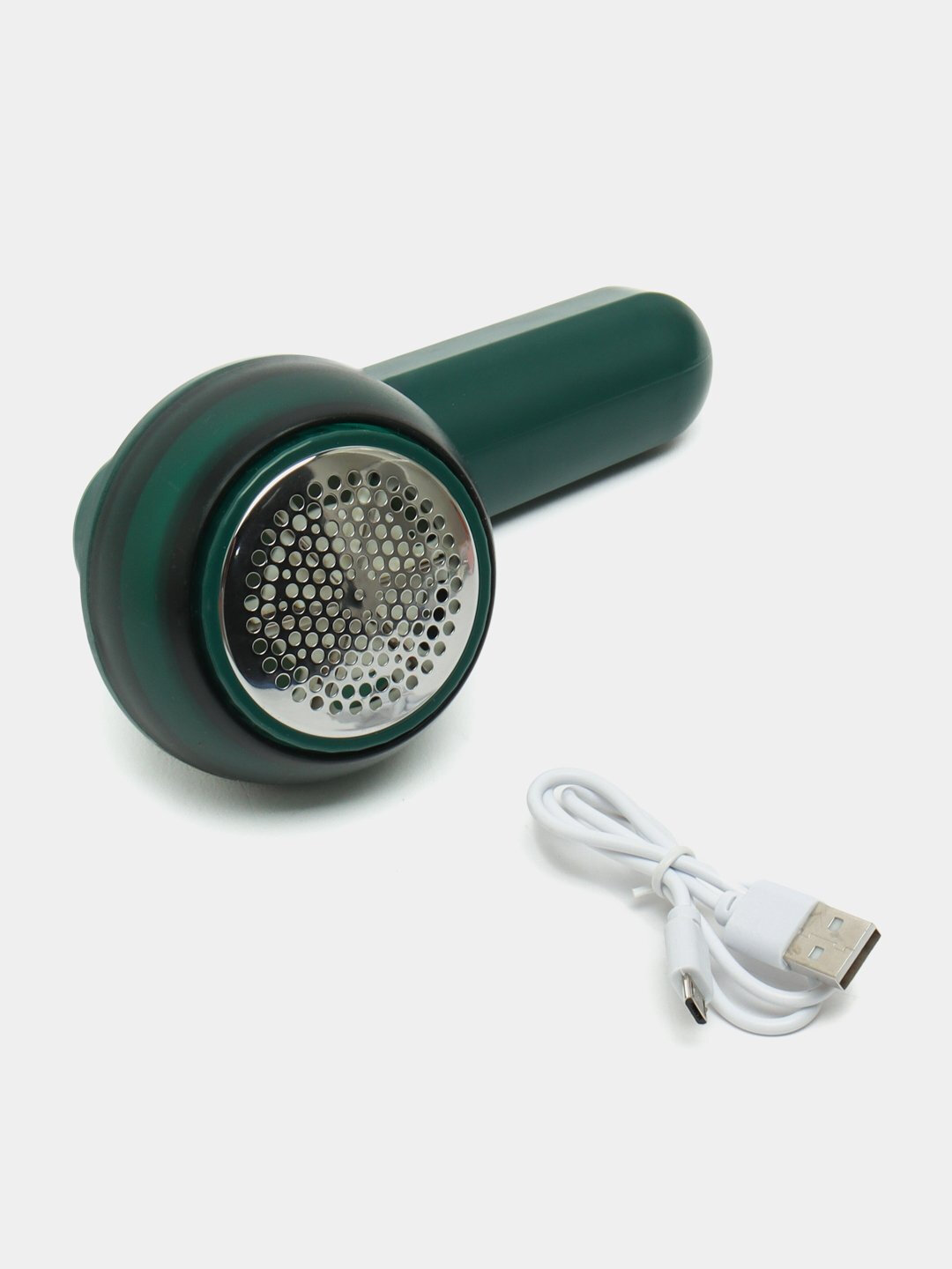 Машинка для удаления катышков "Зеленый", портативная, пластик — фото 1