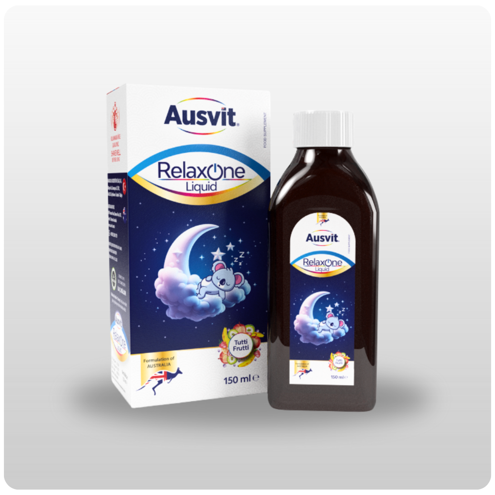 Жидкая добавка для сна Ausvit RelaxOne Liquid для детей, Tutti Frutti, 150 мл