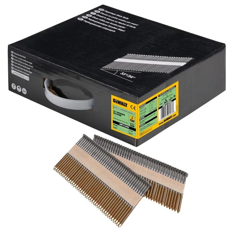 Гвозди стальные ребристые DeWALT 90мм DNPT31R90Z